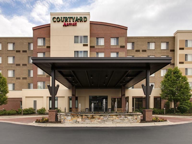 Courtyard By Marriott Chicago Schaumburg/Woodfield Mall Exteriör bild